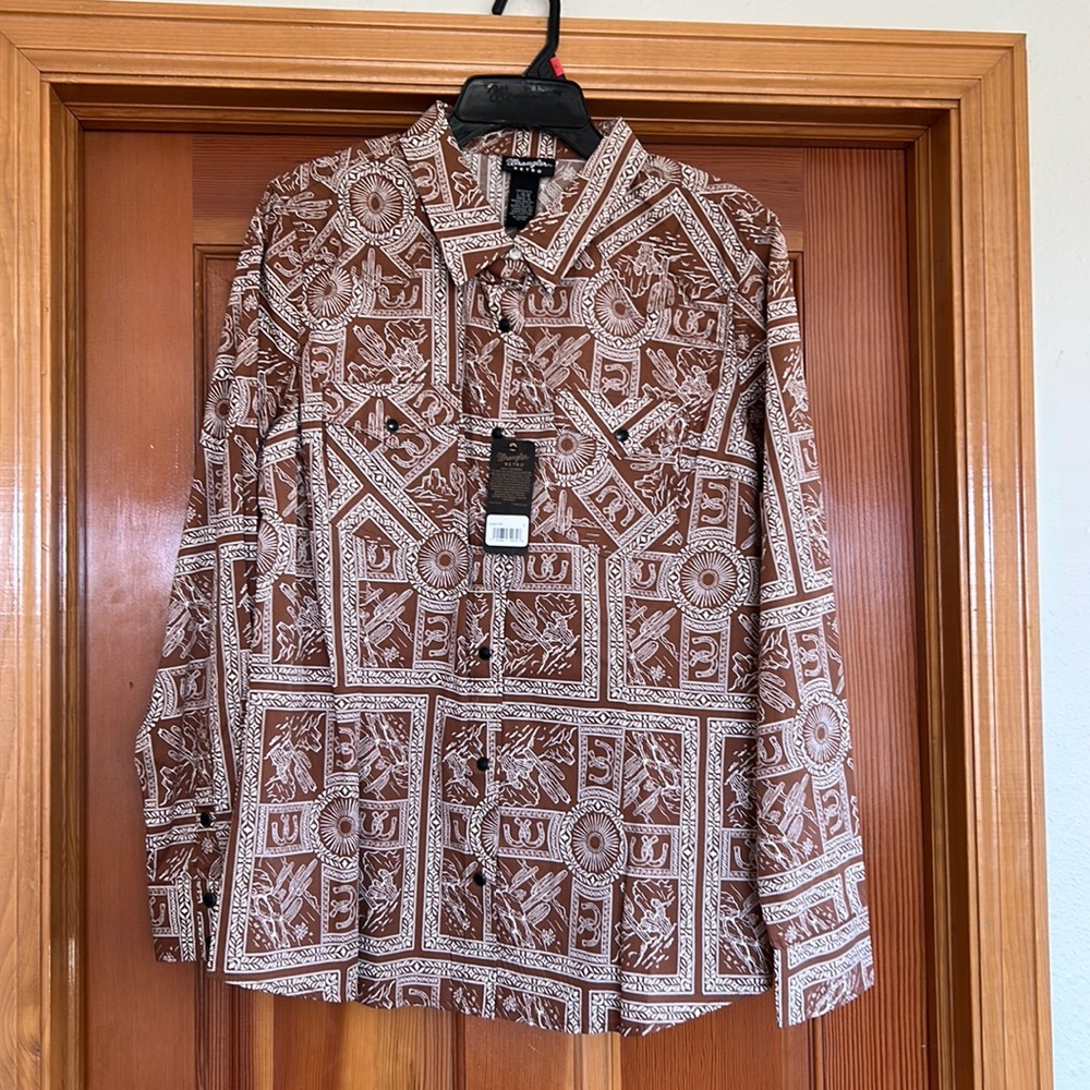 Wrangler retro Pearl snap shirt
